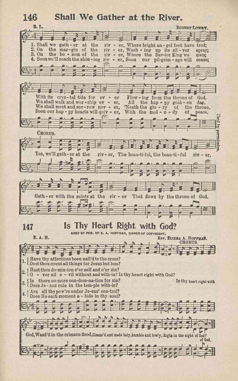 Songs of Praise: Charles A. Shreve campain special page 135