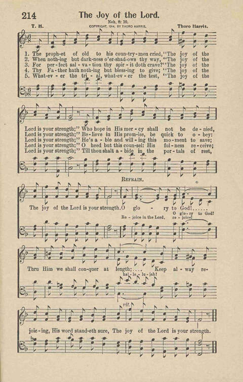 Songs of Praise: Charles A. Shreve campain special page 167