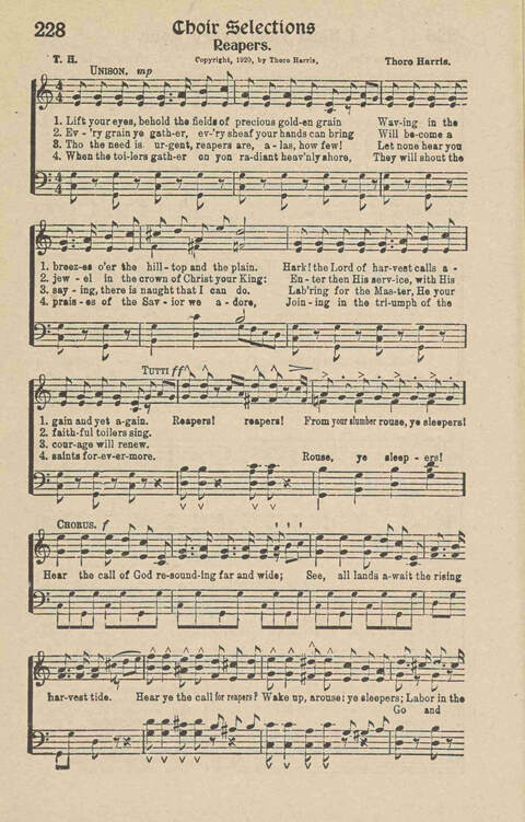Songs of Praise: Charles A. Shreve campain special page 178