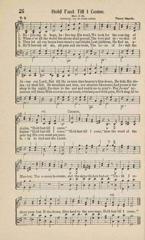 Songs of Praise: Charles A. Shreve campain special page 26