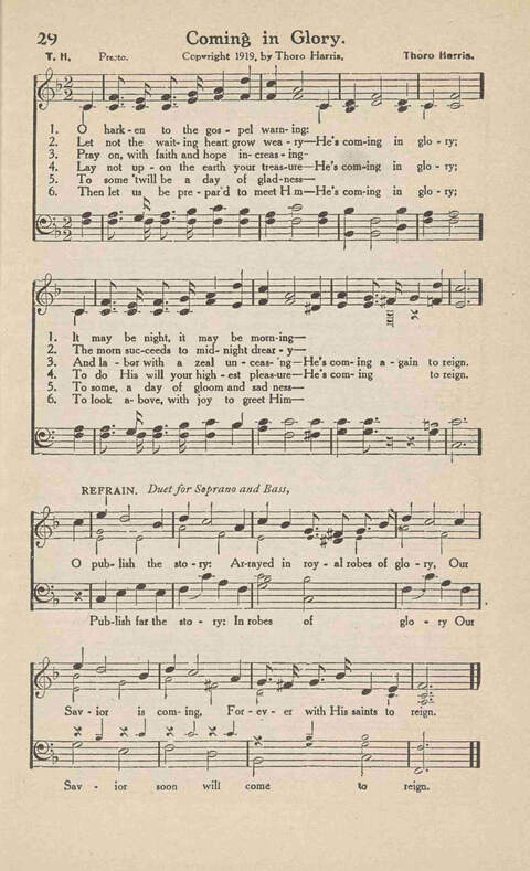 Songs of Praise: Charles A. Shreve campain special page 29
