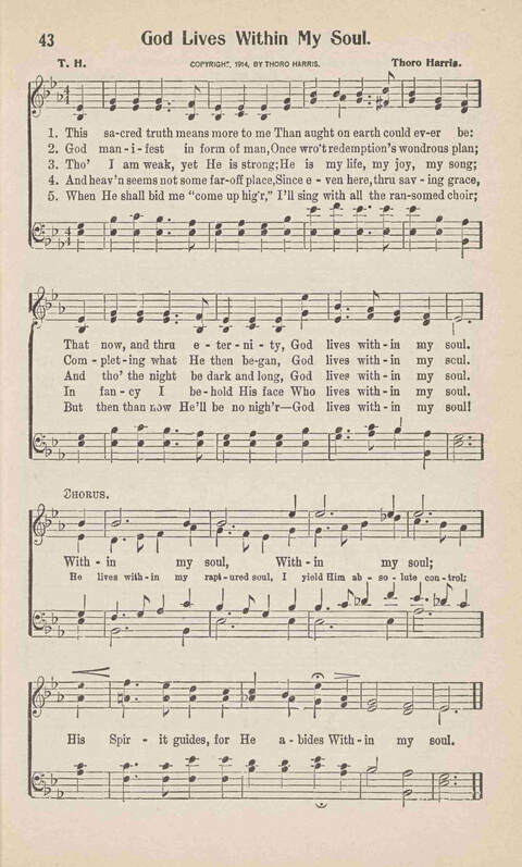 Songs of Praise: Charles A. Shreve campain special page 43