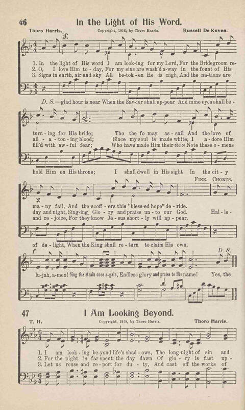 Songs of Praise: Charles A. Shreve campain special page 46