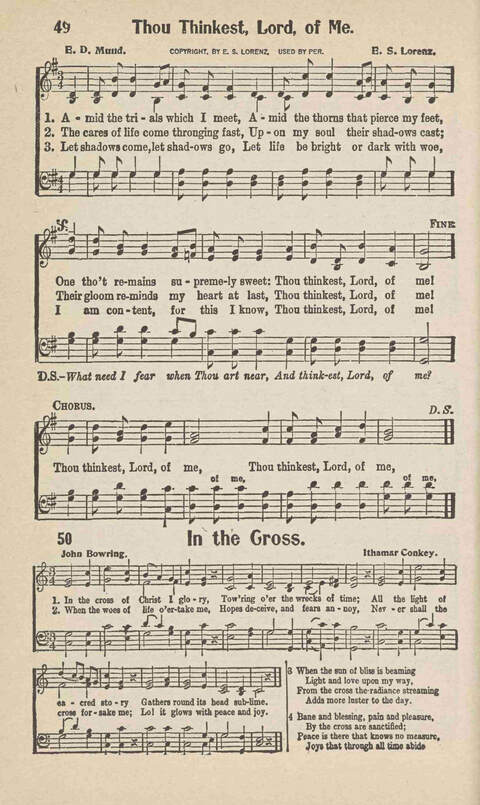 Songs of Praise: Charles A. Shreve campain special page 48