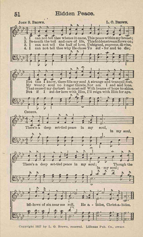 Songs of Praise: Charles A. Shreve campain special page 49