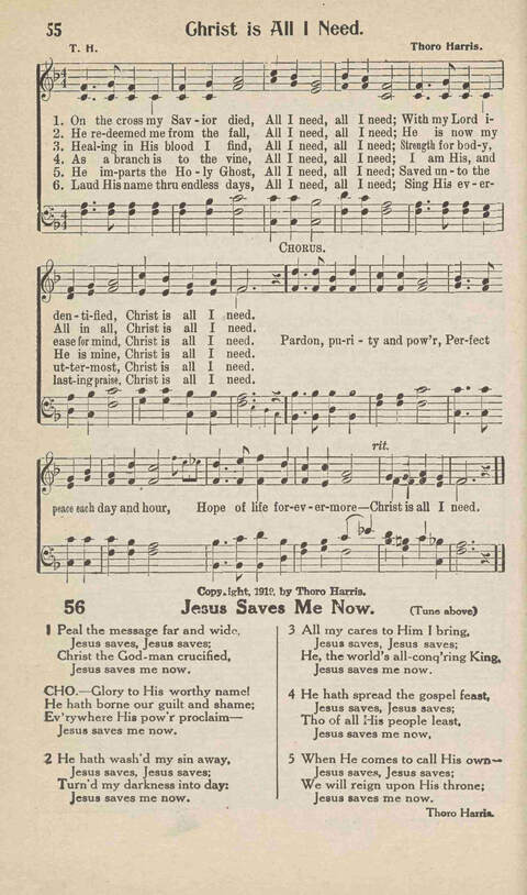 Songs of Praise: Charles A. Shreve campain special page 52
