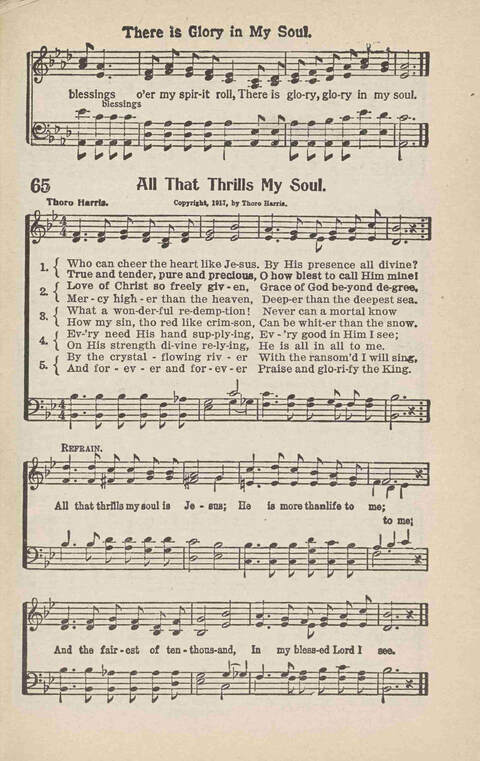 Songs of Praise: Charles A. Shreve campain special page 61
