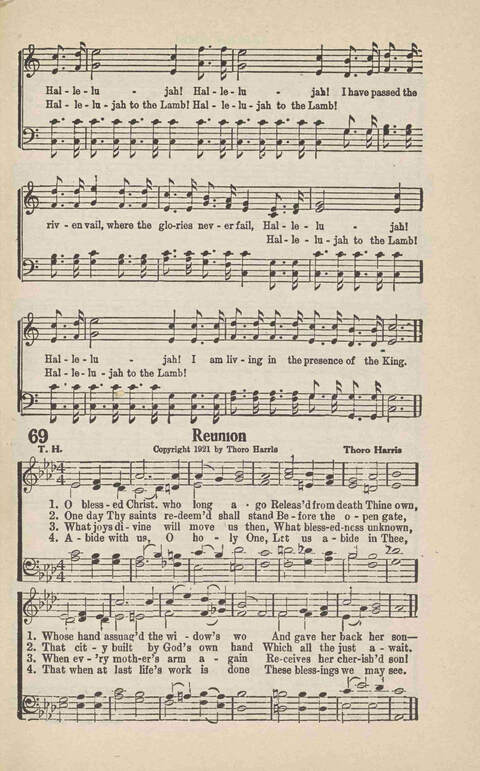 Songs of Praise: Charles A. Shreve campain special page 65
