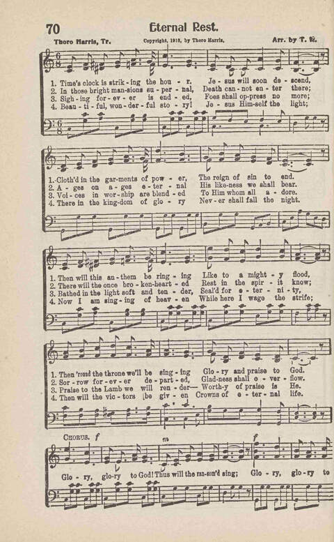Songs of Praise: Charles A. Shreve campain special page 66