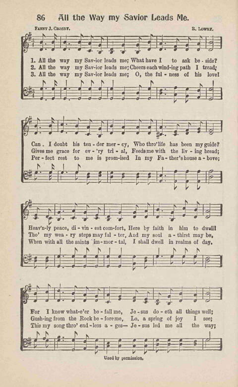 Songs of Praise: Charles A. Shreve campain special page 78