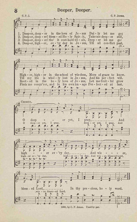 Songs of Praise: Charles A. Shreve campain special page 8