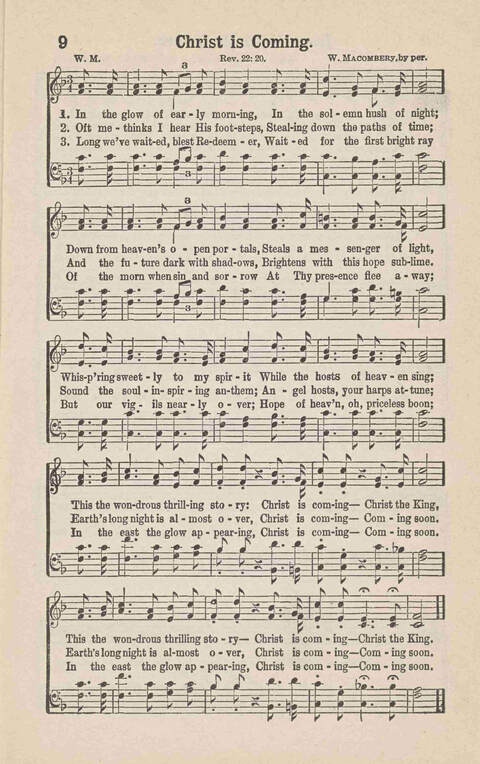 Songs of Praise: Charles A. Shreve campain special page 9