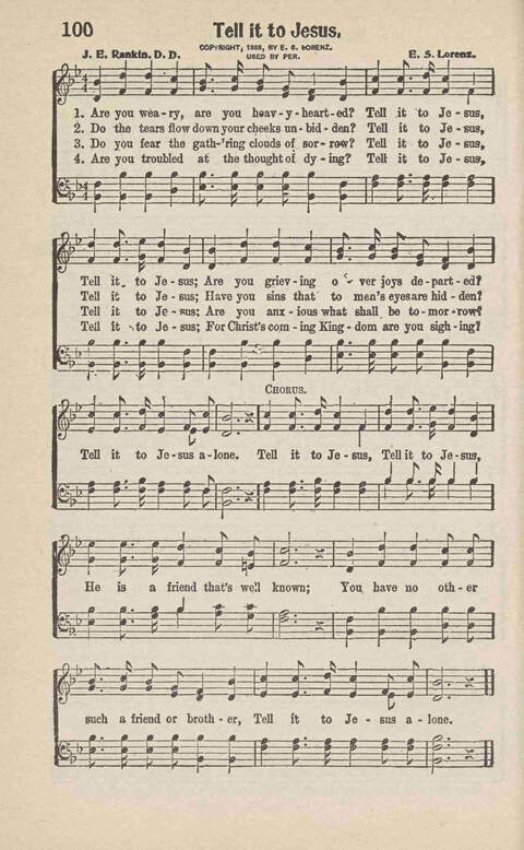 Songs of Praise: Charles A. Shreve campain special page 92