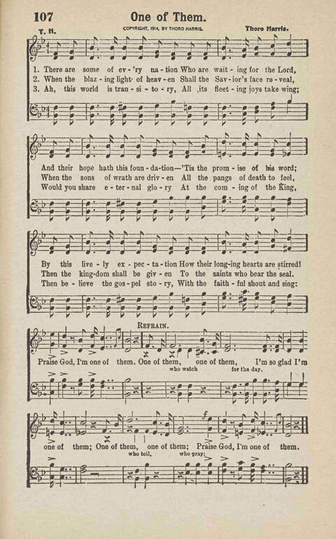 Songs of Praise: Charles A. Shreve campain special page 99