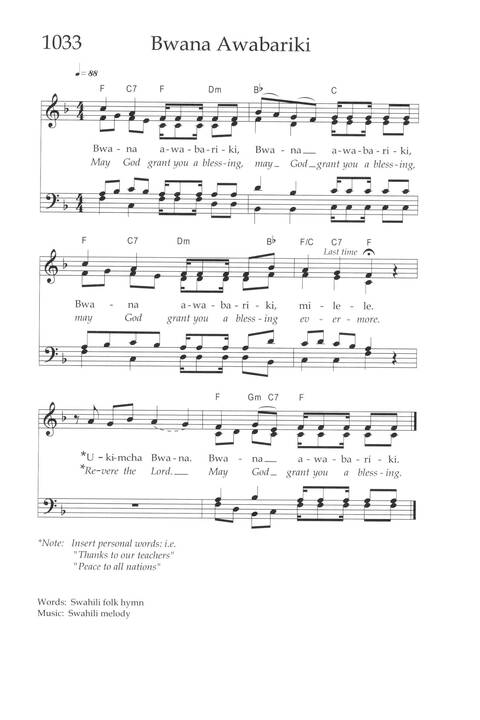 Singing the Journey: a supplement to Singing the Living Tradition page 92