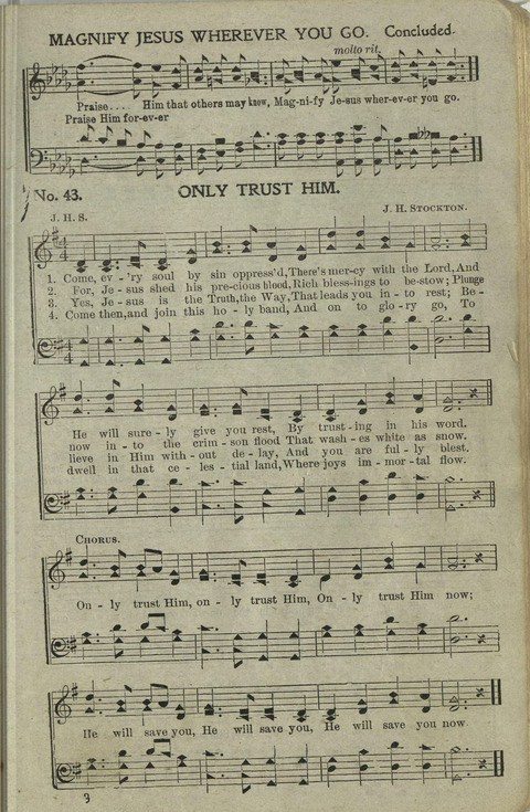 Temple Bells: for Sunday-Schools, Singing-Schools, Revivals, Conventions page 43