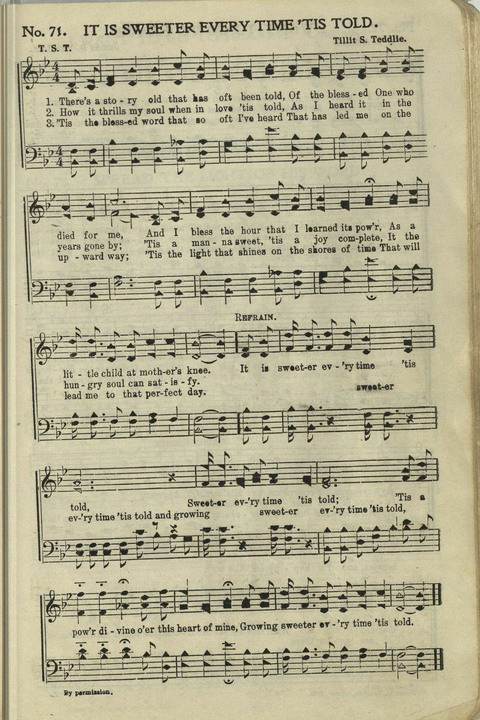 Temple Bells: for Sunday-Schools, Singing-Schools, Revivals, Conventions page 71