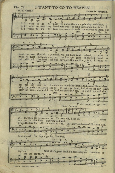 Temple Bells: for Sunday-Schools, Singing-Schools, Revivals, Conventions page 72