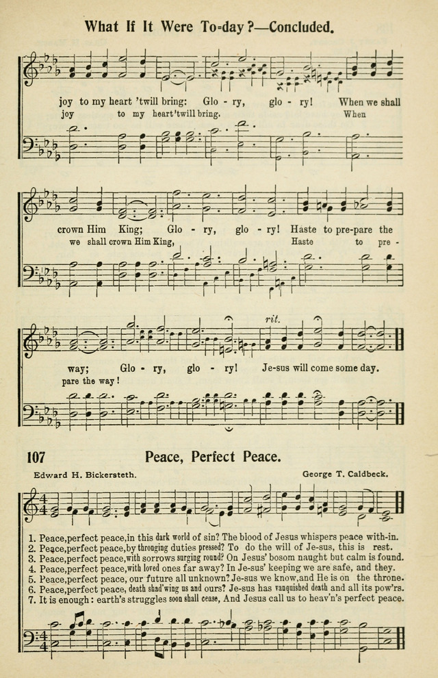 Tabernacle Hymns: No. 2 page 107