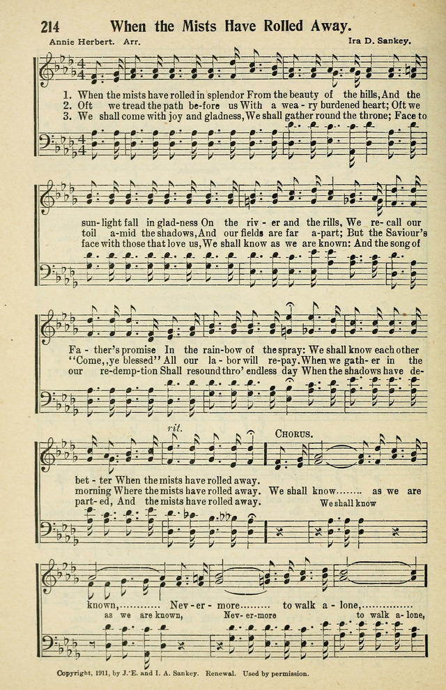 Tabernacle Hymns: No. 2 page 216