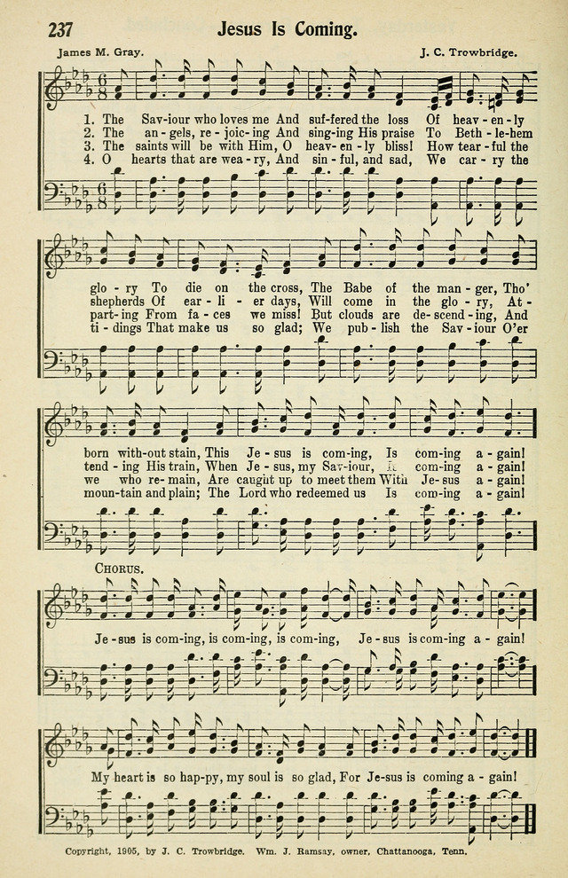Tabernacle Hymns: No. 2 page 242