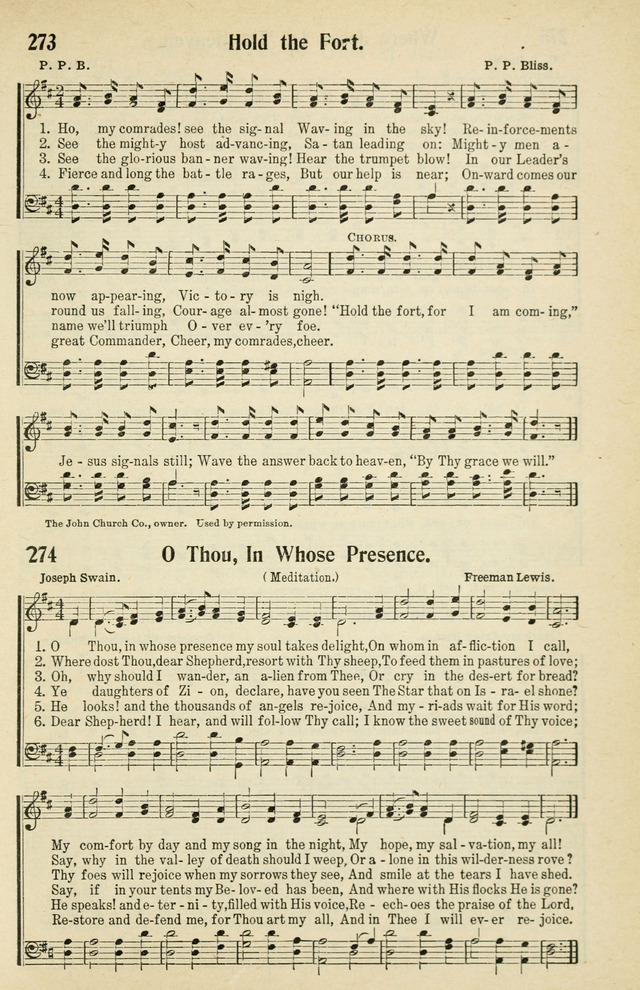Tabernacle Hymns: No. 2 page 273