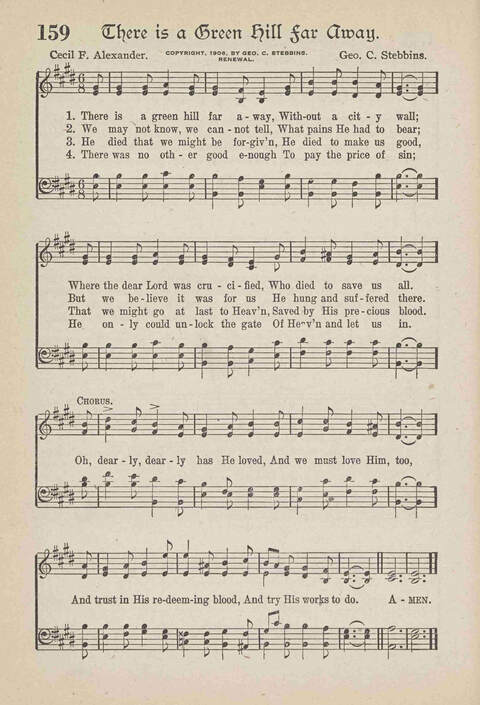 The Temple Hymnal: old standard hymns and popular gospel songs for use in all departments of church, Sunday school and young people