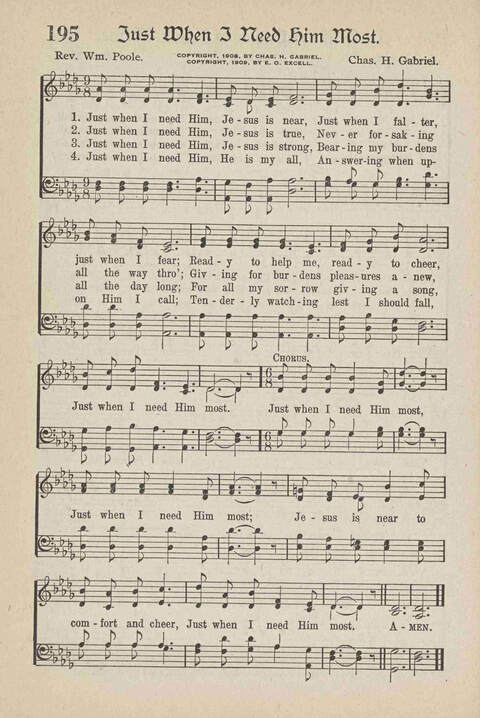 The Temple Hymnal: old standard hymns and popular gospel songs for use in all departments of church, Sunday school and young people