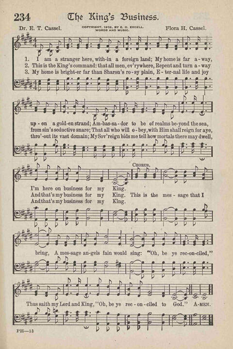 The Temple Hymnal: old standard hymns and popular gospel songs for use in all departments of church, Sunday school and young people
