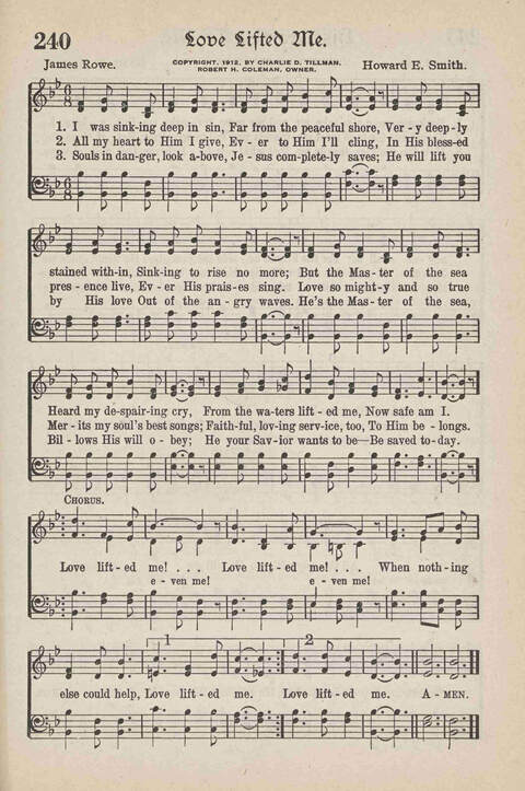 The Temple Hymnal: old standard hymns and popular gospel songs for use in all departments of church, Sunday school and young people