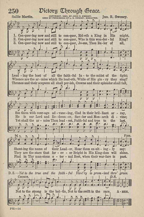 The Temple Hymnal: old standard hymns and popular gospel songs for use in all departments of church, Sunday school and young people