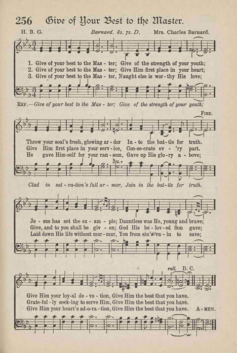 The Temple Hymnal: old standard hymns and popular gospel songs for use in all departments of church, Sunday school and young people