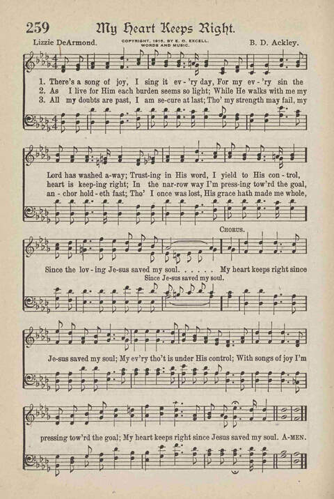The Temple Hymnal: old standard hymns and popular gospel songs for use in all departments of church, Sunday school and young people