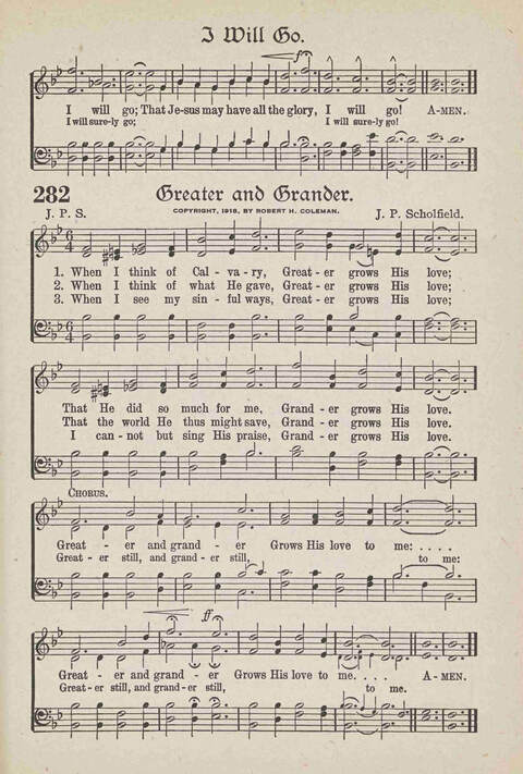 The Temple Hymnal: old standard hymns and popular gospel songs for use in all departments of church, Sunday school and young people