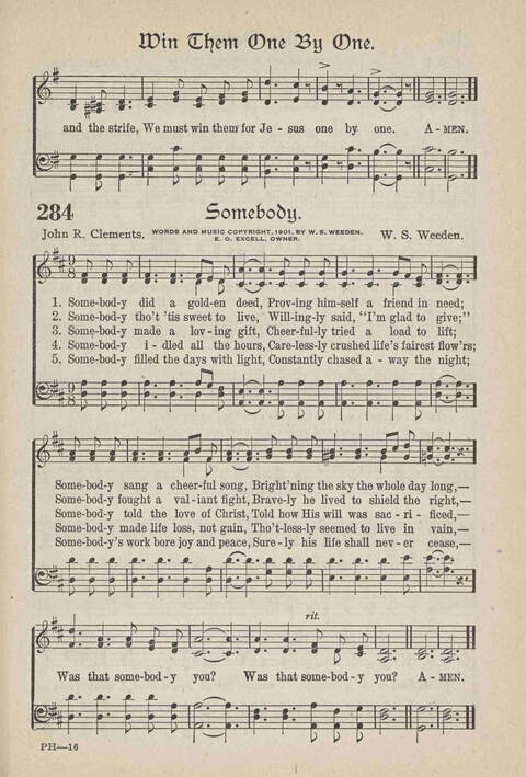 The Temple Hymnal: old standard hymns and popular gospel songs for use in all departments of church, Sunday school and young people