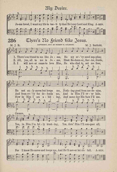 The Temple Hymnal: old standard hymns and popular gospel songs for use in all departments of church, Sunday school and young people