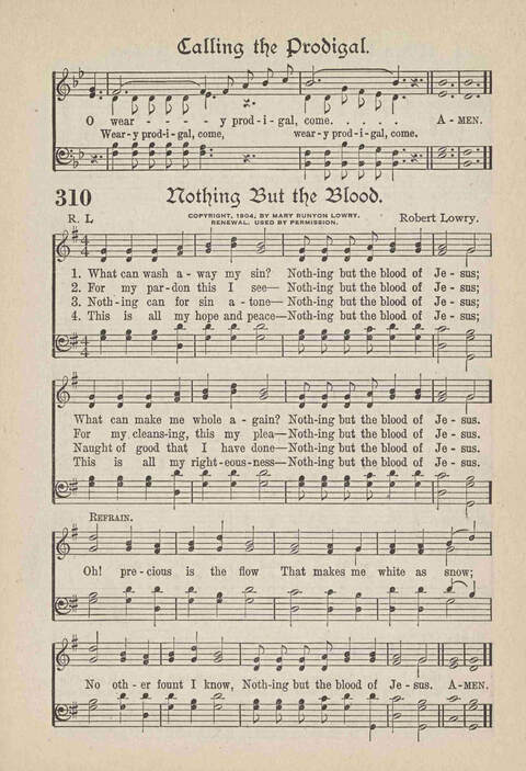 The Temple Hymnal: old standard hymns and popular gospel songs for use in all departments of church, Sunday school and young people