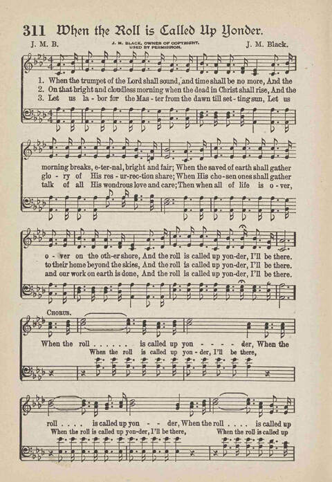 The Temple Hymnal: old standard hymns and popular gospel songs for use in all departments of church, Sunday school and young people