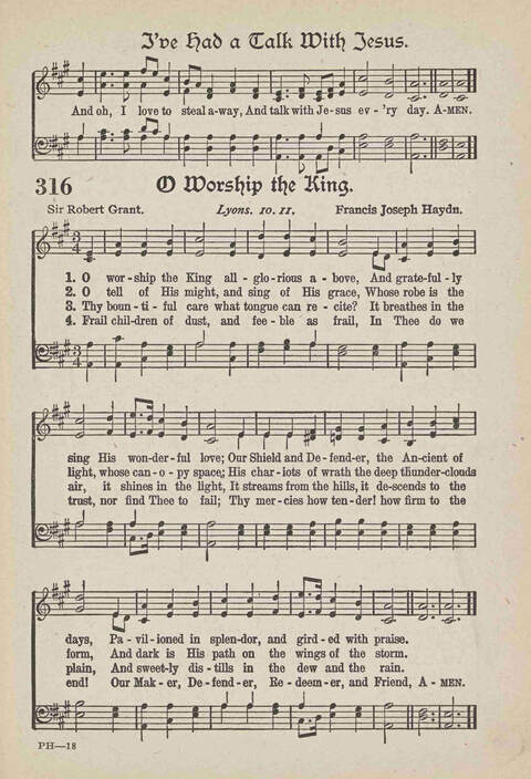The Temple Hymnal: old standard hymns and popular gospel songs for use in all departments of church, Sunday school and young people
