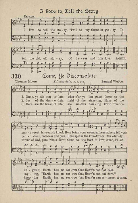 The Temple Hymnal: old standard hymns and popular gospel songs for use in all departments of church, Sunday school and young people