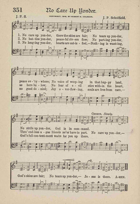 The Temple Hymnal: old standard hymns and popular gospel songs for use in all departments of church, Sunday school and young people