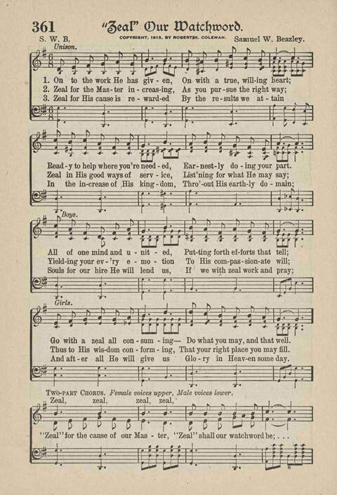 The Temple Hymnal: old standard hymns and popular gospel songs for use in all departments of church, Sunday school and young people