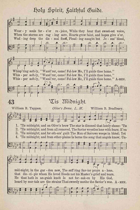 The Temple Hymnal: old standard hymns and popular gospel songs for use in all departments of church, Sunday school and young people