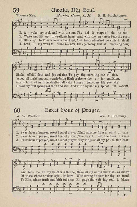 The Temple Hymnal: old standard hymns and popular gospel songs for use in all departments of church, Sunday school and young people