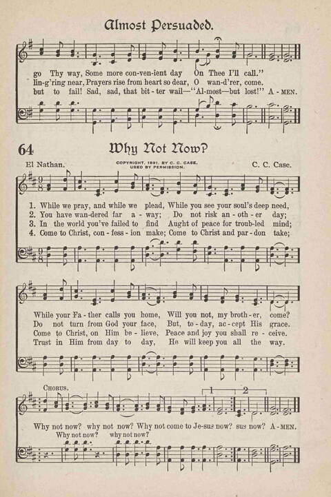 The Temple Hymnal: old standard hymns and popular gospel songs for use in all departments of church, Sunday school and young people