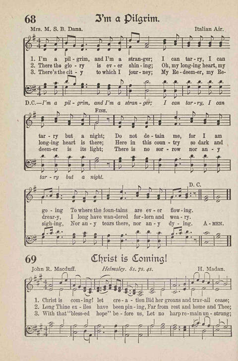 The Temple Hymnal: old standard hymns and popular gospel songs for use in all departments of church, Sunday school and young people