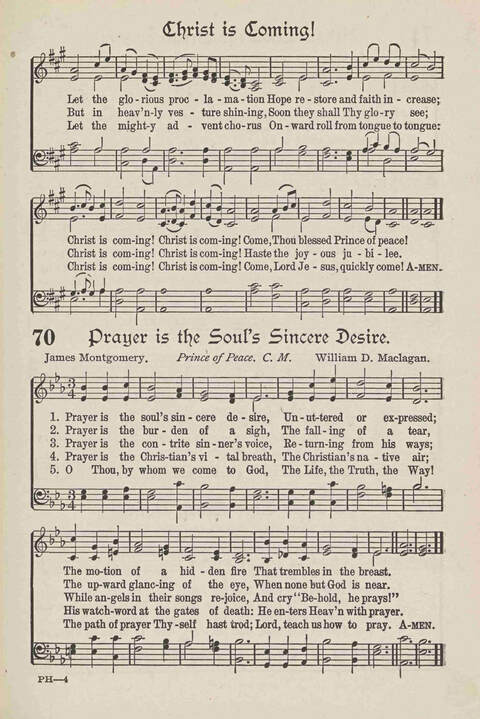 The Temple Hymnal: old standard hymns and popular gospel songs for use in all departments of church, Sunday school and young people