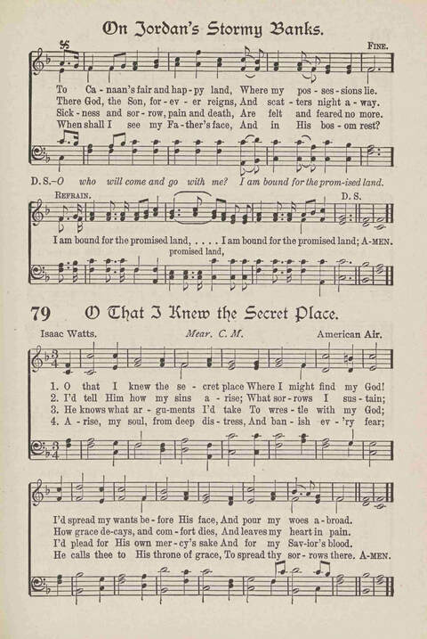The Temple Hymnal: old standard hymns and popular gospel songs for use in all departments of church, Sunday school and young people