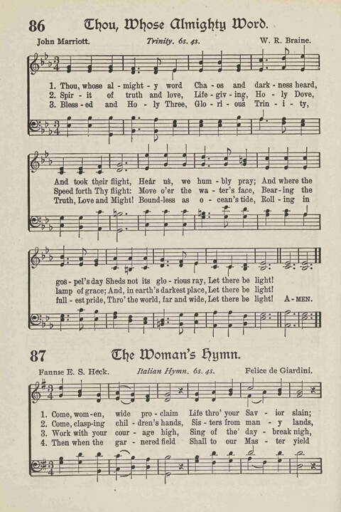 The Temple Hymnal: old standard hymns and popular gospel songs for use in all departments of church, Sunday school and young people