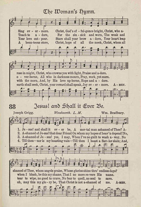 The Temple Hymnal: old standard hymns and popular gospel songs for use in all departments of church, Sunday school and young people